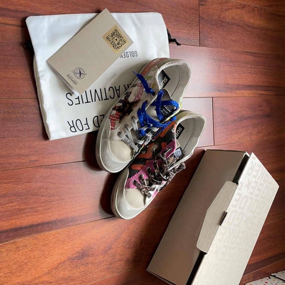 Golden Goose Super-Star Low Top Sneaker size 8